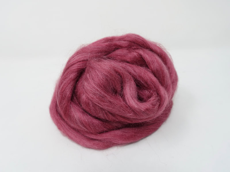 Rose Pink Tussah Silk