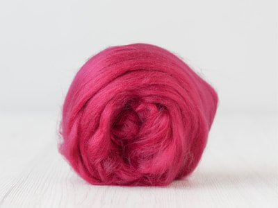 Raspberry Pink tussah silk tops