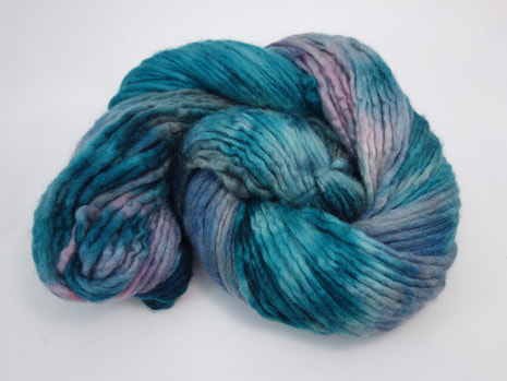 Hand Dyed BFL Pencil Roving